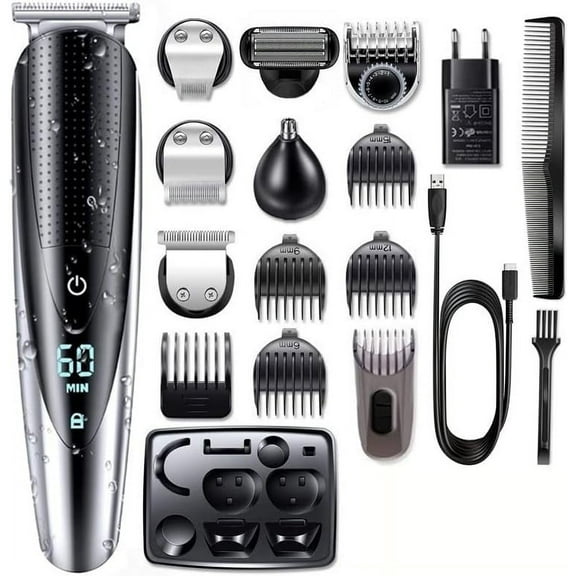 Hair Clippers for Men, Grooming kit All in one Hair Trimmer for Men Beard Trimmer Electric Shaver Body Hair Clipper face Hair Cutting Machine