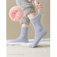 thumbnail image 5 of TEHOOK Warm & Cozy Gifts for Women, Fluffy Fuzzy Sock, Plush Sleeping Slipper Socks - Soft Warm Fabric, 5 of 10