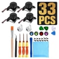 thumbnail image 2 of 33 In1 3D Analog Joystick Replacement Parts Wear Resistant Controller Repair, 2 of 6