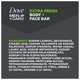 thumbnail image 2 of Dove Men+Care 3 in 1 Bar Cleanser for Body, Face, and Shaving Extra Fresh Body and Facial Cleanser More Moisturizing Than Bar Soap to Clean and Hydrate Skin 3.75 oz, 8 Bars, 2 of 11