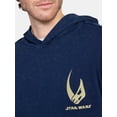 thumbnail image 4 of The Mandalorian Men's and Big Men's Graphic Hoodie, Sizes S-3XL, 4 of 5