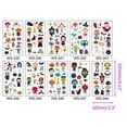 thumbnail image 2 of Temporales Múltiples Patrones Tamaño Compacto Accesorios Para Niños Pegatinas Bonitas Impermeables Piel Paster Suministros De Vacaciones Eigraketly HA045737-01, 2 of 6