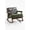 Green, variant on Legahome Nursery Rocking Chair, Teddy Upholstered Rocking Accent Chair with 23.6"Extra Wide Seat, Thick Cushion and Solid Wood Frame, Modern Accent Glider Rocker for Living Room, Reading Room, White