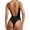 Black, variant on Butsmooth® Women’s Sexy Open Back V Neck Spaghetti Strap Backless Cami Bodysuit Tops