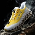thumbnail image 3 of Men's Lightweight Trail Running Shoes, Breathable Mesh Athletic Sneakers with Honeycomb Cushion Sole for Outdoor Hiking and Casual Wear, 3 of 9