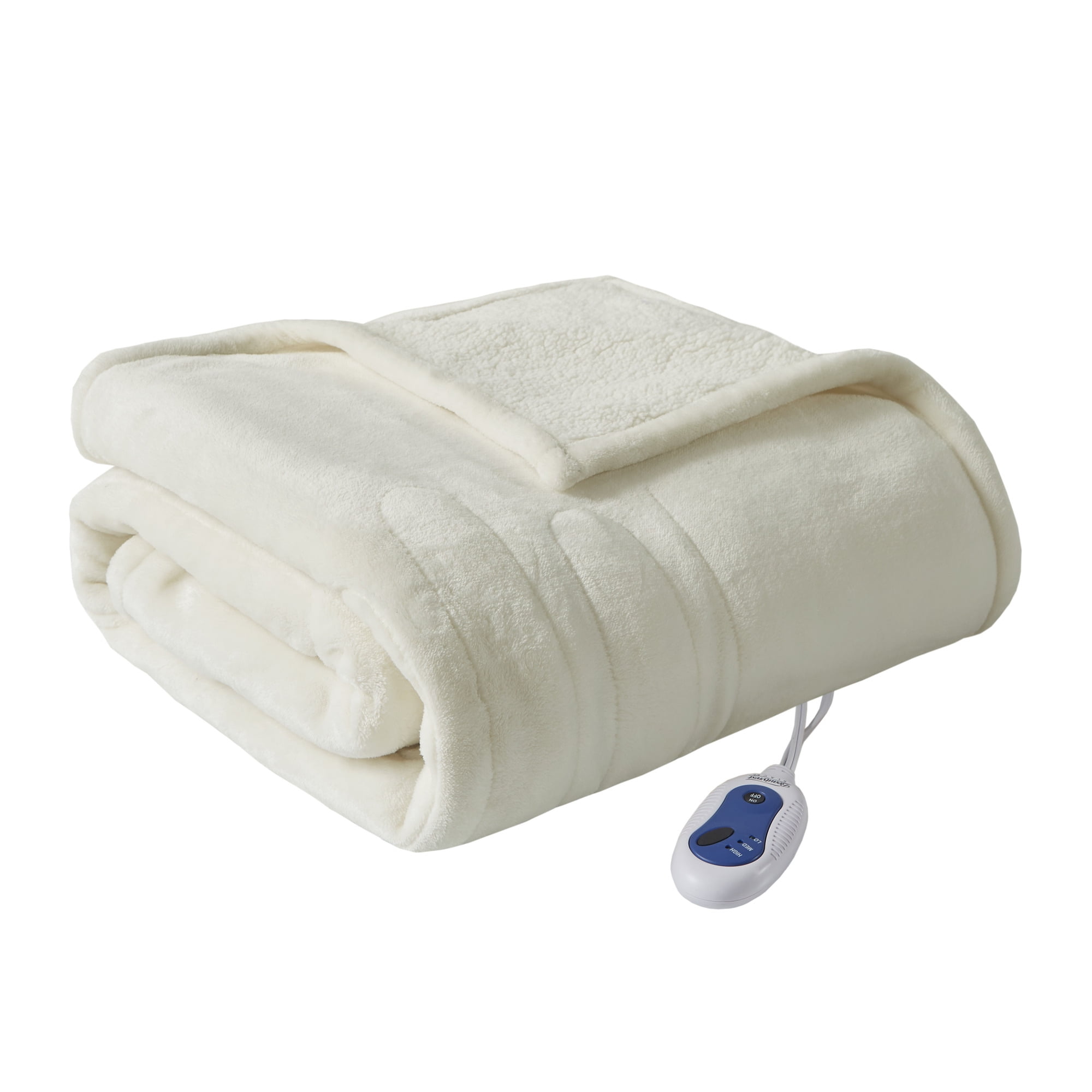 beautyrest heated microlight to berber blanket