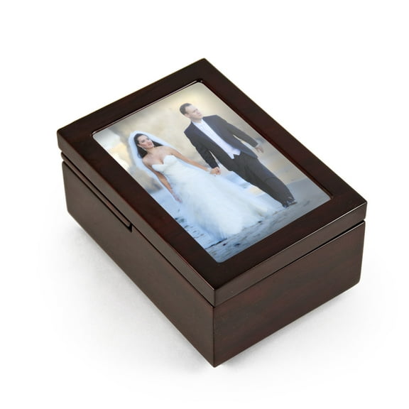 Ultra Modern 30 NOTE Fold-Up x Photo Frame Musical Jewelry Box - Ode to Joy (9th Symphony)