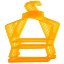 WORGEOUS 10pcs Small Clothes Hangers Baby Closet Hangers Children Clothes Hangers Kids Clothes Hangers Multifunctional Hangers Closet Clothes Hangers