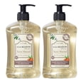thumbnail image 1 of A LA MAISON de Provence Jabón líquido para manos y cuerpo de almendras dulces (paquete de 2) con aceite de coco, aceite de argán y vitamina E, 16,9 fl oz cada uno, 1 of 4
