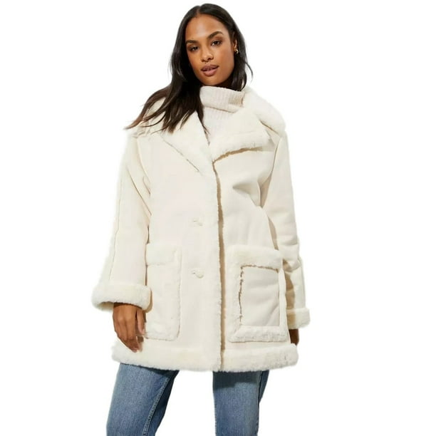 Dorothy perkins faux fur hotsell coat