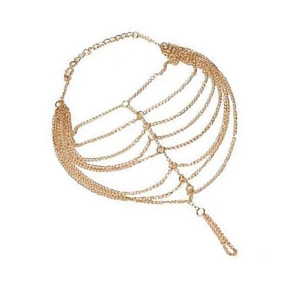 Vonky Women Toe Bague Anklet MultiLayers ALLIAGE ALLIAGE ANKLE CHAOUCE DE CHAÎNE FILLES BEACH POISO BEACHE BIAMIERIE
