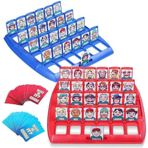 Juego De Mesa ¿Quién Es Quién? – Adivina Al Personaje Oculto, Para Niños Y Adultos Desde 3 Años