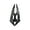 Carbon pattern, variant on 2pcs Motorcycle Winglets Front Side Spoiler Aerodynamic Kits Suitable for Electric Scooters Enhanced Stability