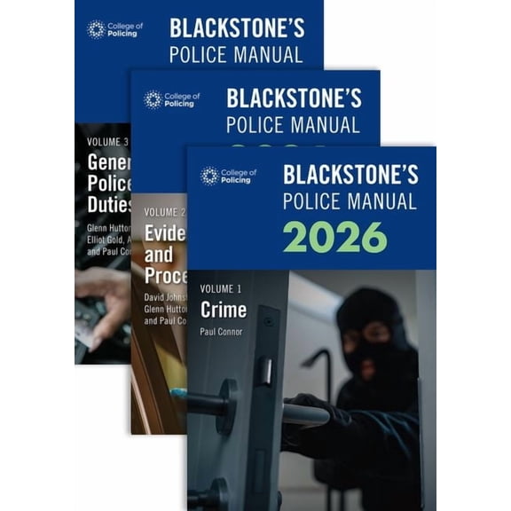 Blackstone's Police Manuals 2026, (Paperback)