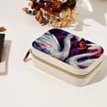 thumbnail image 7 of Swan Velvet Portable Earring Holder with Removable Compartment: Display Case, Jewelry Box, Decorative Box - Gift!, 7 of 7