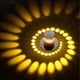 thumbnail image 3 of 3w Modern Design Recessed Led Round Corridor Downlight Lights Ceiling Spotlight Effect Wall Effect Light Spiral Adjustable Warm White 3000k 55 Mm, 3 of 4