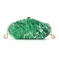 thumbnail image 3 of Osdhezcn Eye Catching Acrylic Clutch Purse for Women Irregular Shell Evening Handbag, 3 of 20