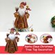 thumbnail image 2 of TQEHS Figura de mesa de Papá Noel para Navidad, adorno decorativo para repisa de chimenea, lote G3 O7C7, 2 of 6