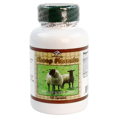 NuHealth Sheep Placenta Complex 100mg 100 (Best Sheep Placenta Capsules)