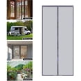 thumbnail image 5 of Mosquitera para puerta con imán, mosquitera para puerta, protección contra insectos, cortina mosquitera de fibra de vidrio, sin perforación, para puertas de balcón, puertas de patio, se cierra, 5 of 5