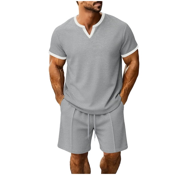 Capas de Base de los Hombres de Color Sólido de Manga Larga Cuello Redondo Elástico Desgaste de Fitness, Ciclismo Al Aire Libre para la Comodidad Diaria