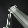 thumbnail image 2 of 1pc Pressurized Nozzle Shower Head Abs Bathroom Accessories High Pressure Water Saving Shower Head M5N0, 2 of 8