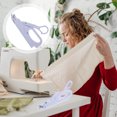 thumbnail image 2 of MasteelfCA Fabric Leather Cloth Sewing Electric Scissors Multipurpose Handheld Cordless Cutter Tailor Scissor Shears with Protection Cover without Battery (White), 2 of 7