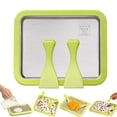 thumbnail image 5 of Jkung Fried Ice Machine Stainless Steel Large Freezing Tray with 2 Non-Stick Scrapers Fried Yogurt Maker for Rolled Ice Cream Popsicles, 5 of 8