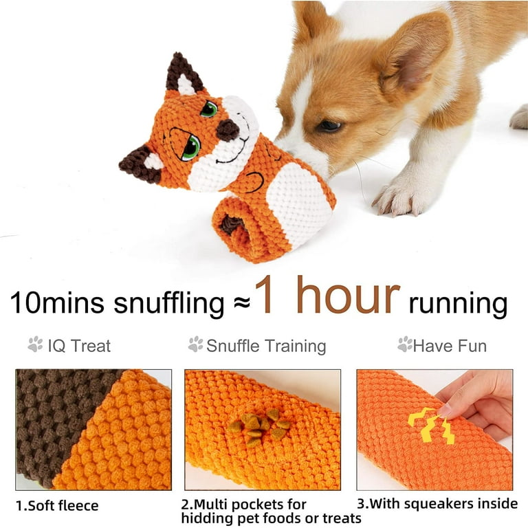 Dog Enrichment Toys, Dog Puzzle Toys For Puppies, Snuffle Mat For Small Dogs,  Squeaky Dog Toys Puppy Chew Toys For Teething Small Dogs