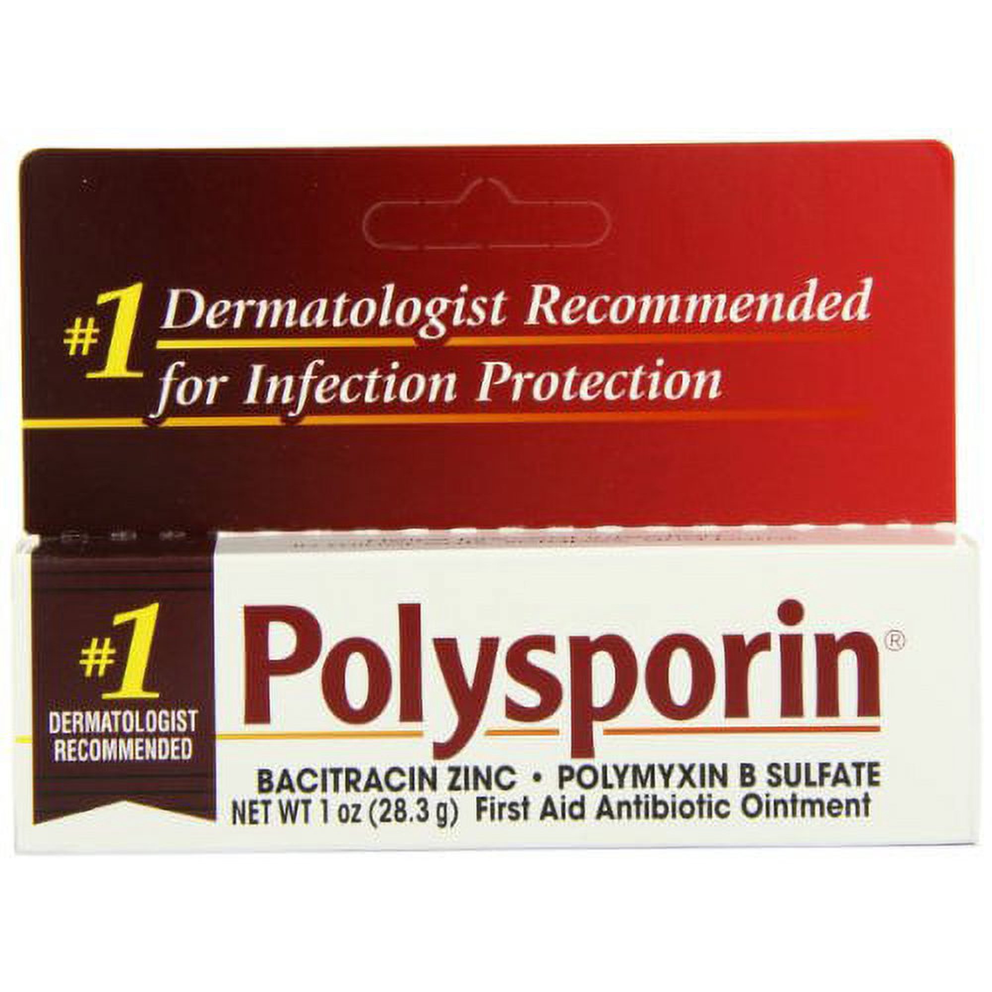 2 Pack - Polysporin First Aid Antibiotic Ointment 1oz Each