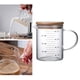 thumbnail image 5 of Jarras medidoras de borosilicato Leche líquida Taza de vidrio Jarra medidora Borosilicato 350ml-1, 5 of 9