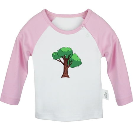 

Nature Pattern Jungle T shirt For Baby Newborn Babies T-shirts Infant Tops 0-24M Kids Graphic Tees Clothing (Long Pink Raglan T-shirt 12-18 Months)