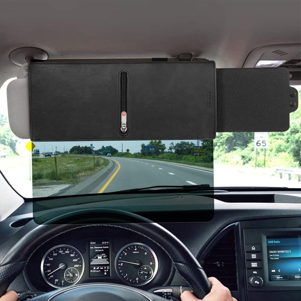 Extensión de parasol de coche Veharvim polarizado UV400