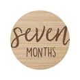 thumbnail image 3 of Baby's Growth Month Card Set, 6pcs Wooden Double Sided Labels, Clear Printing Unisex Design, Photo Prop for First Year Memories, Gift for New Moms, 3 of 9