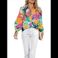 thumbnail image 3 of Blusas Bohemias con Cuello en V y Mangas Farol para Mujer 2025 Girasol S, 3 of 10