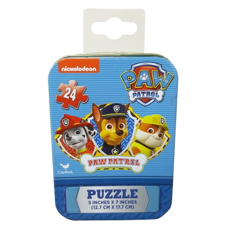 paw patrol tin activity set