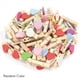 thumbnail image 2 of 300Pcs Colores Mezclados Mini Clavija de Madera Photo Paper Peg Craft Clips, 2 of 4