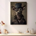 thumbnail image 4 of American Hairless Terrier Wall Art Dog Canvas Paintting Wall Art Vintage Dog Poster Unframe Funny Pet Prints For Room Décor, 4 of 6