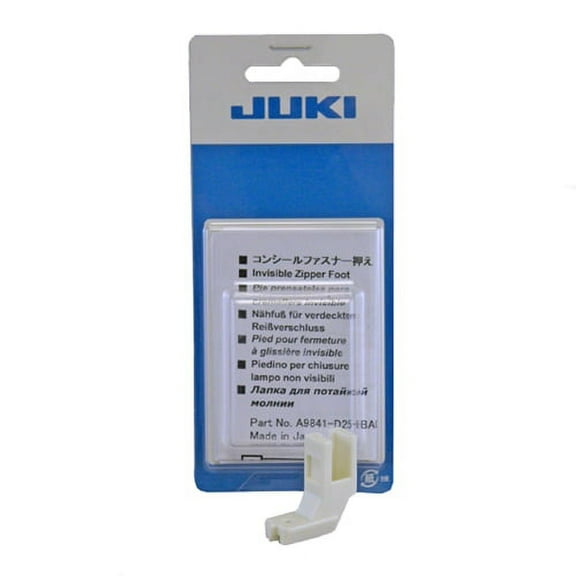Juki Invisible Plastic Zipper Foot For TL Series Machines