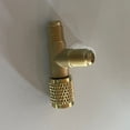 thumbnail image 5 of Quick Coupler Tee Adapter Valve Core Tee Adapter Brass For R22 R12 R134, 5 of 8