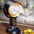 thumbnail image 1 of maskred 8W 5V Suction Exhaust Fan Powerful Countertop Kitchen Exhaust Fan For Efficient Cooking Powerful Exhaust System Match Black Gold, 1 of 6