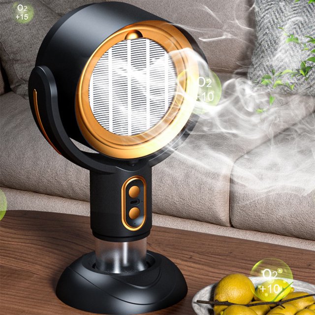 maskred 8W 5V Suction Exhaust Fan Powerful Countertop Kitchen Exhaust Fan For Efficient Cooking Powerful Exhaust System Match Black Gold