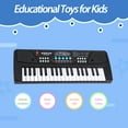 thumbnail image 6 of OUTGOO Kids Piano Keyboard, 37 Keys Portable Electronic Keyboard Piano with Microphone, Musical Instrument for Kids Boys Girls Age 3-6, 6 of 8