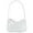 White, variant on Deago Small Shoulder Bags for Women Cute Hobo Tote Handbag Mini Clutch Purse with Zipper Closure (Black)