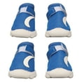 thumbnail image 1 of Botas de malla para perros, suaves, transpirables, evitan resbalones, cierre de gancho y bucle, zapatos para cachorros para caminar, escalar, azul tipo 3, 1 of 5