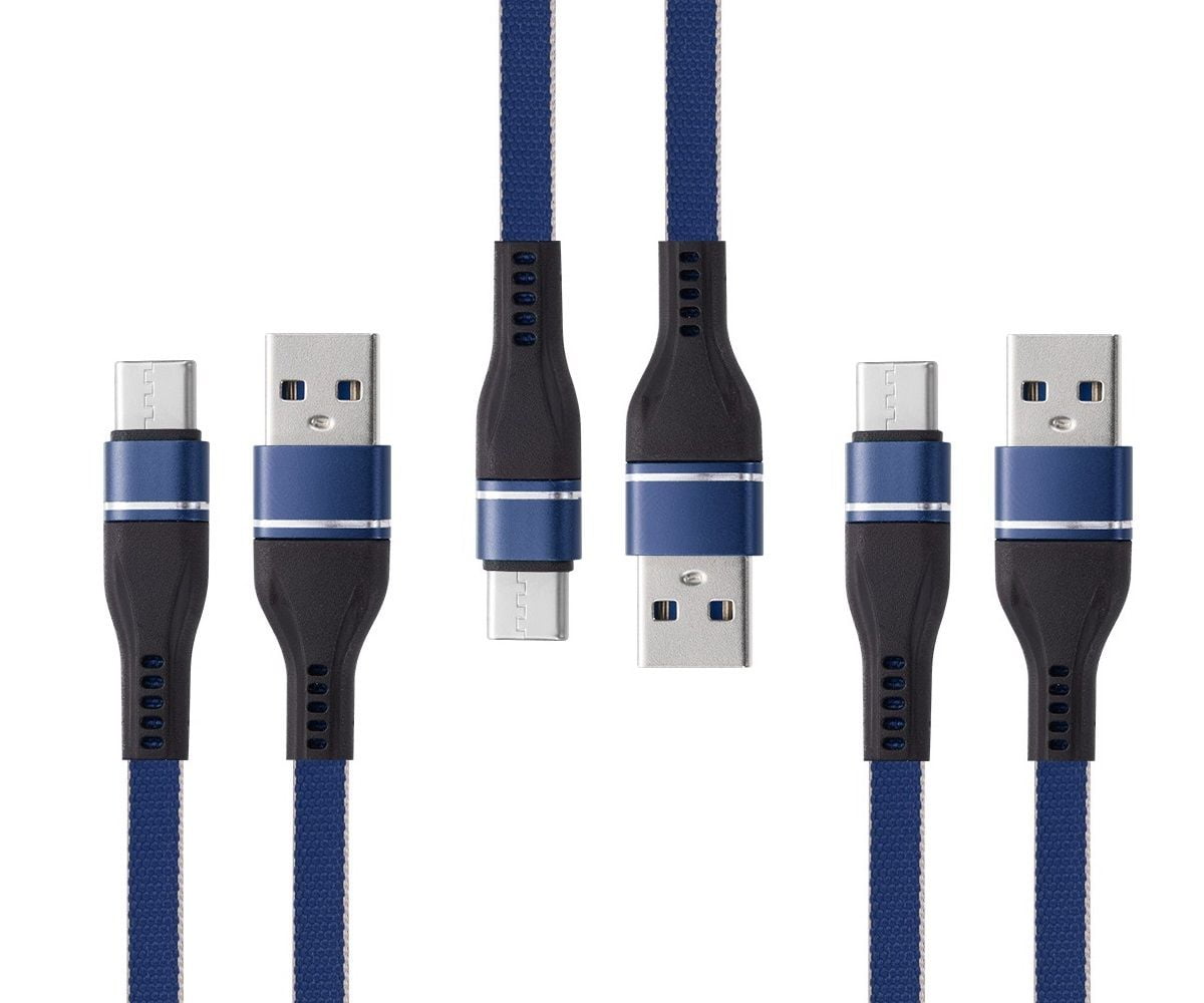 Bemz USB Cables Compatible with TCL 10 5G UW (Verizon) Bundle Heavy Duty Reinforced Connector