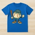 thumbnail image 2 of Ice Cream Drip Baseball Drip T-Shirt – Sports Theme – Boys' Casual Wear, 2 of 6