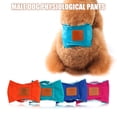 thumbnail image 2 of CAROOTU Couches Réutilisables Lavables pour Chien Coton Respirant Chiot Bandes de Ventre Crochet & Boucle Sanitaire Réglable Pantalon pour Animal de Compagnie, 2 of 7