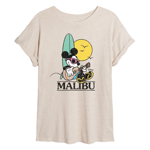 Disney - Mickey Malibu Beach - Women's Oversized T-Shirt