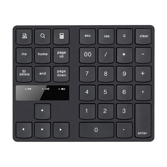 axGear USB Numeric Keypad Portable Slim Mini Number Pad for Laptop Desktop PC Full Size